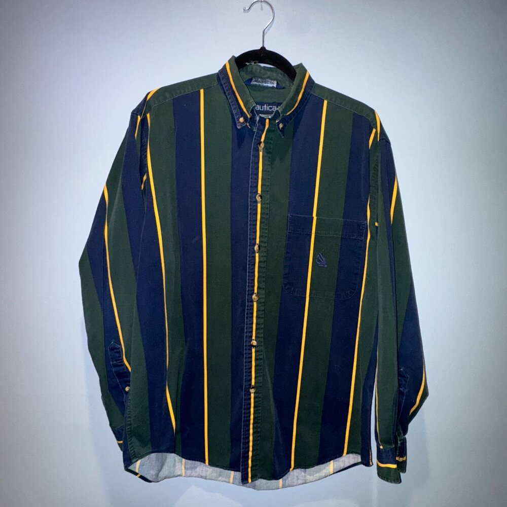 VINTAGE 90's Nautica Button Down